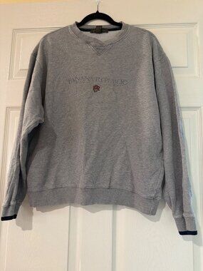 Banana Republic Gray Crewneck Sweatshirt 100% Cotton Medium